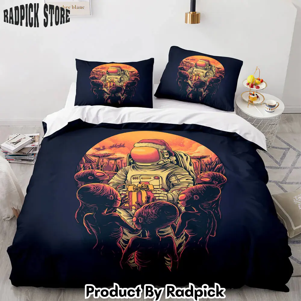 Spaceman cosplay bedding set duvet cover comforter bed sheets  rp0425808